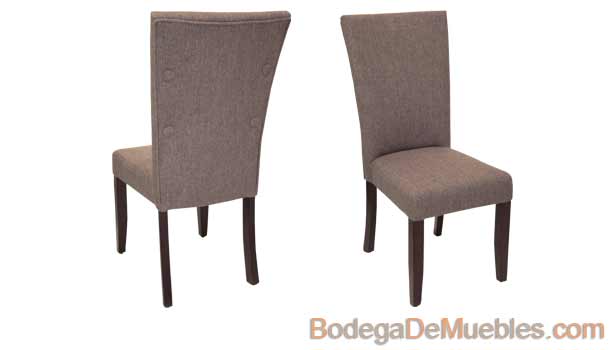 Silla de comedor gibanely salónica bodega de muebles Patas para comedores