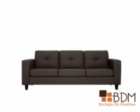 Sofa Negro - Elegante - Clásico
