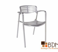 17-Silla para restaurante-silla aluminio-exterior-negocio-mueble