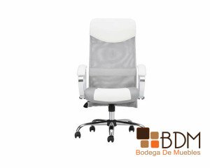 silla ergonomica blanca