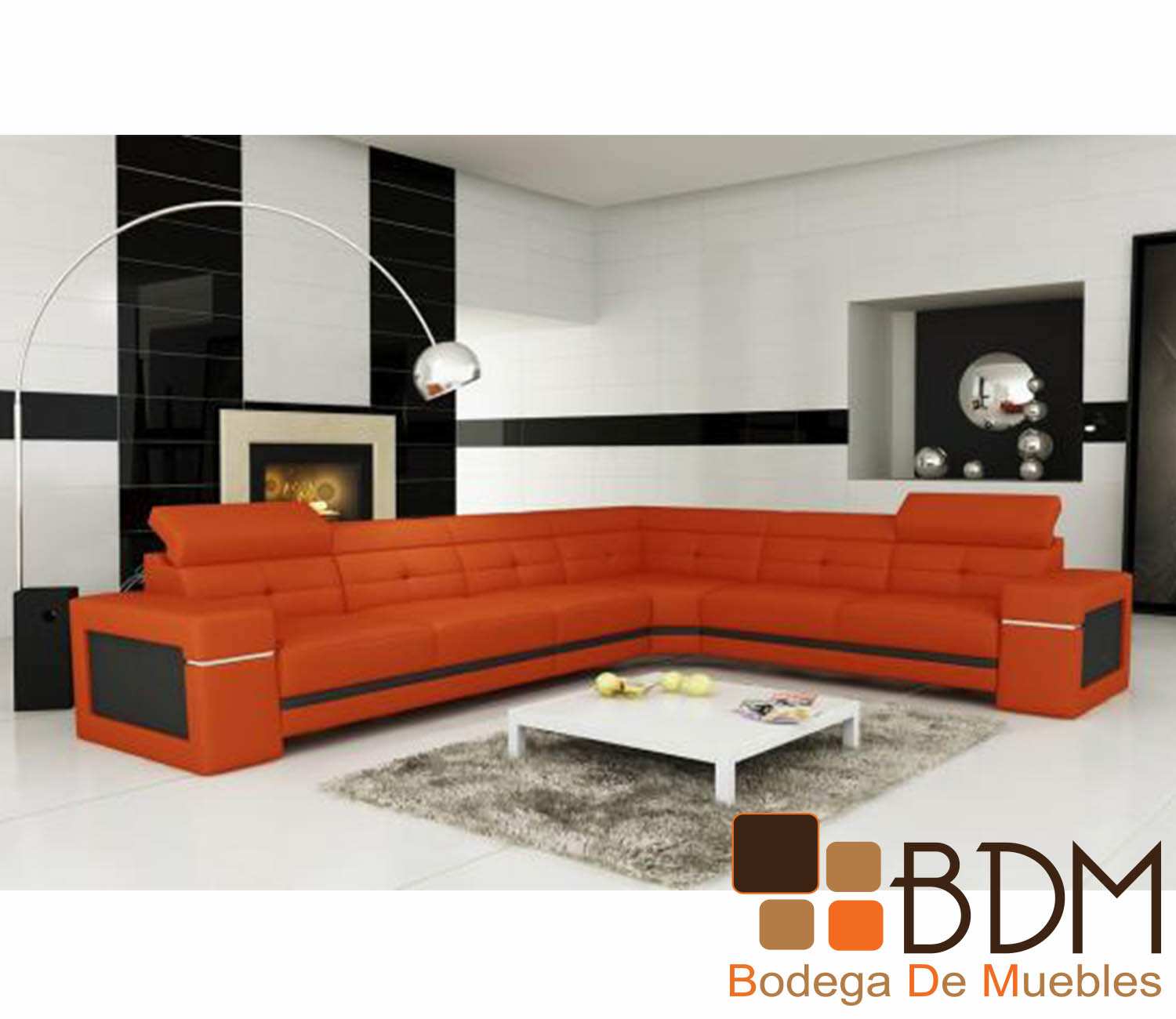 Sala con Gran Diseño Brewster - Bodega de Muebles  Mueblería Online