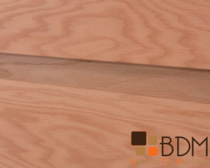 Cabecera moderna minimalista de madera