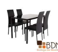 Comedor rectangular con sillas incluidas
