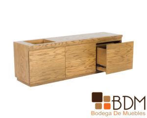 Mueble para TV contemporaneo fabricado en MDF