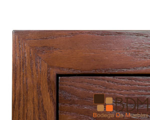 Buffetero en madera MDF enchapado encino nogal