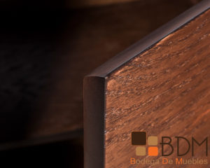 Buffetero en madera MDF enchapado encino nogal