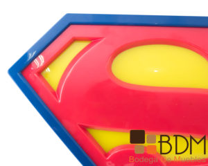 Lampara infantil moderna para recamara superman