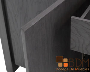 Bufetero moderno en mdf color gris