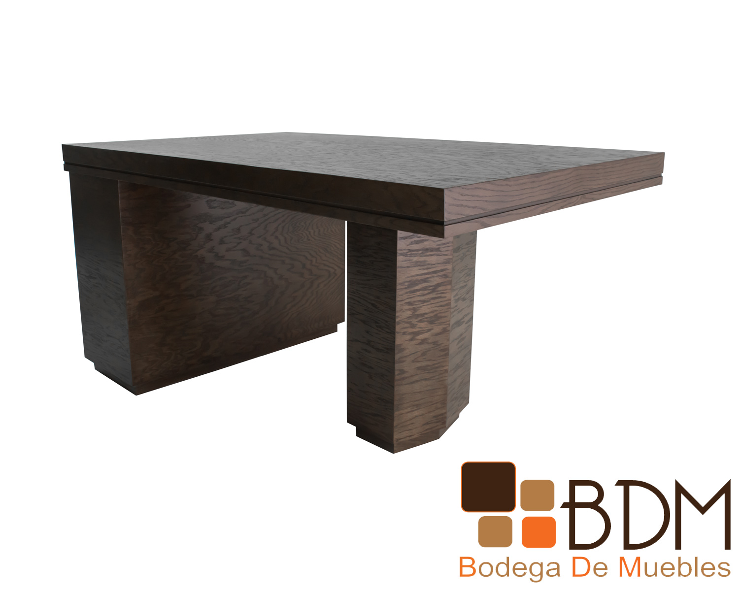 Mesa bar con cava en mdf y madera poplar - Bodega de muebles