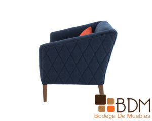 Sillon individual ocasional moderno de madera
