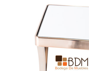 Buffet tipo consola bronce con espejo