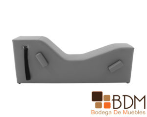 Sillon moderno kamasutra color gris