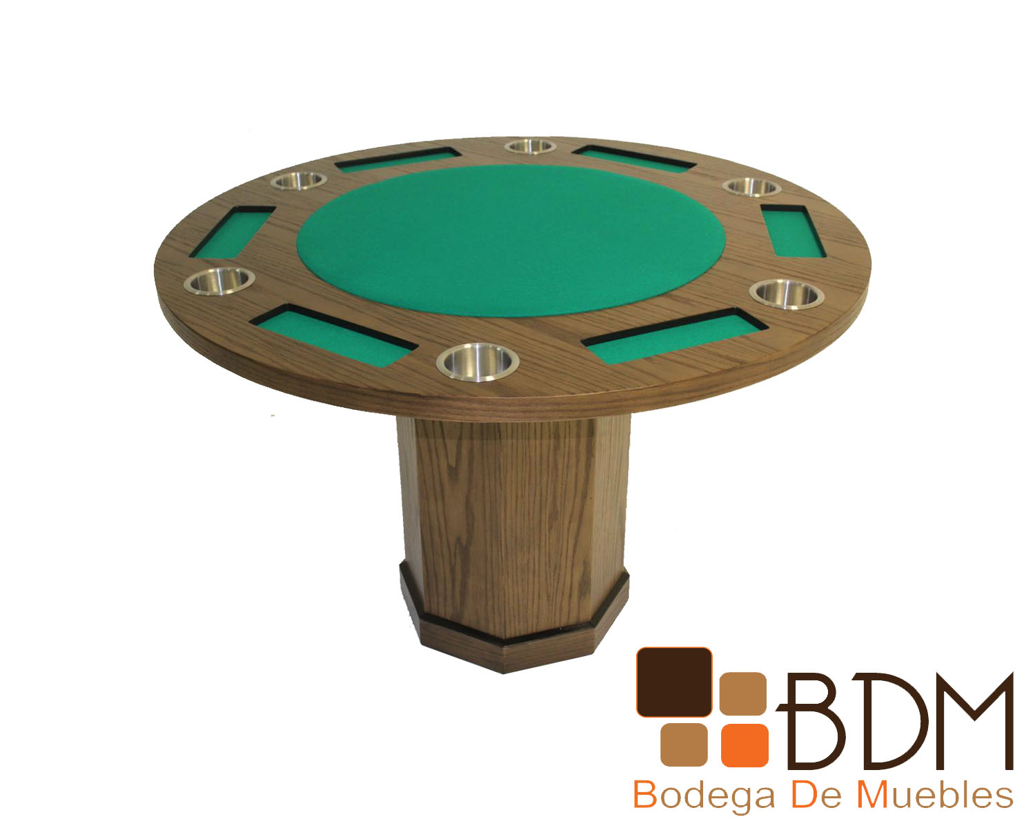Mesa de Juego con base hexagonal kontempo poker 6