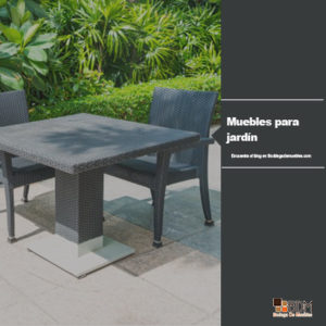 Tus muebles de jardín tiene un aspecto clave ya que estarán en el exterior. Eso quieres decir que deben tener varios aspectos fundamentales.