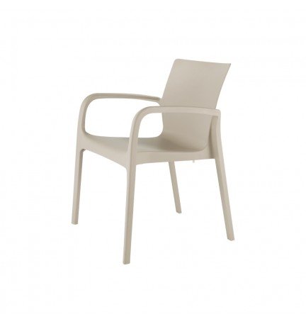 Silla para comedor principal con descansabrazos