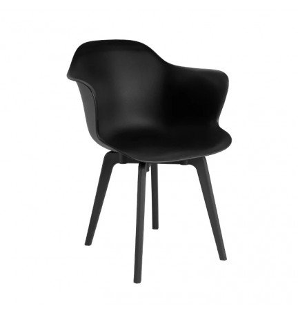 Silla moderna con patas cruzadas para terrazas de restaurante Bodega de Muebles
