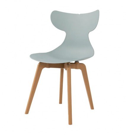 Silla moderna con respaldo anatómico para cafeterías Bodega de Muebles
