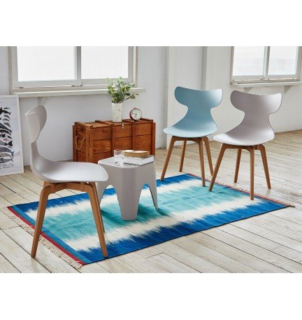 Silla escultural anatómica de diseño contemporáneo